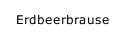 Erdbeerbrause